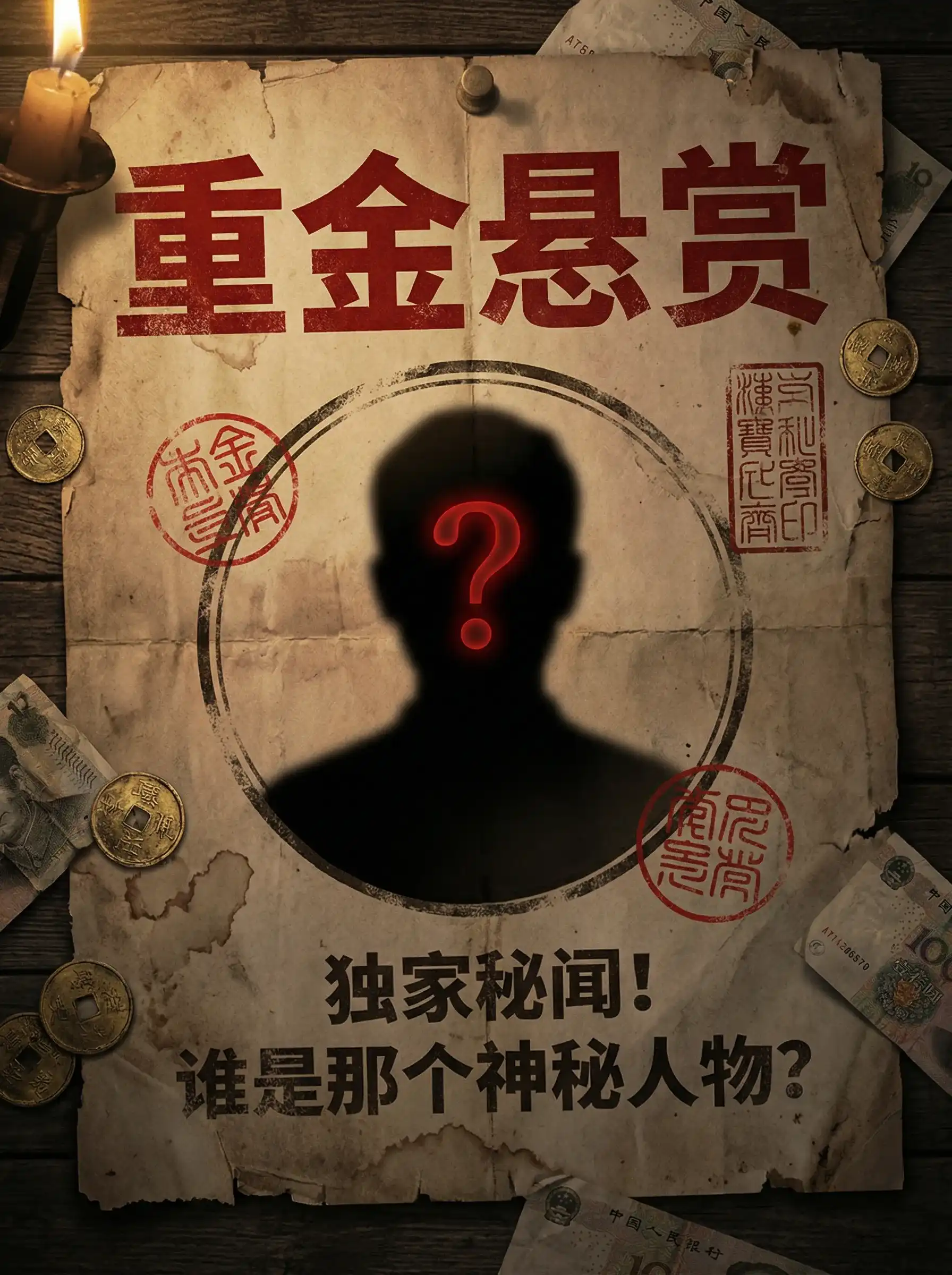 人前露出 - 重金悬赏线索征集令